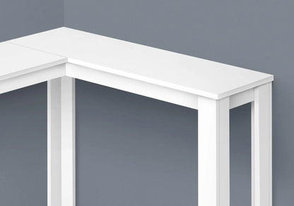 Corner Accent Console Table for Entryway, Modern