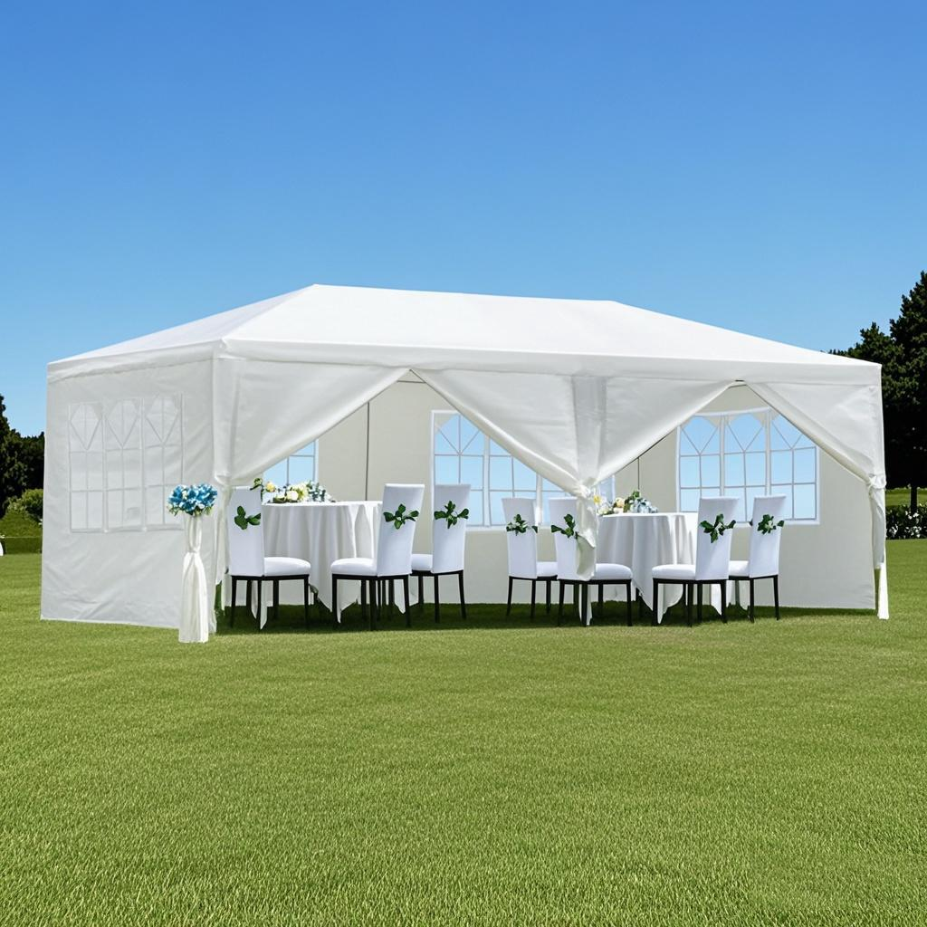 10x20 Outdoor Garden Gazebo and Wedding Canopy