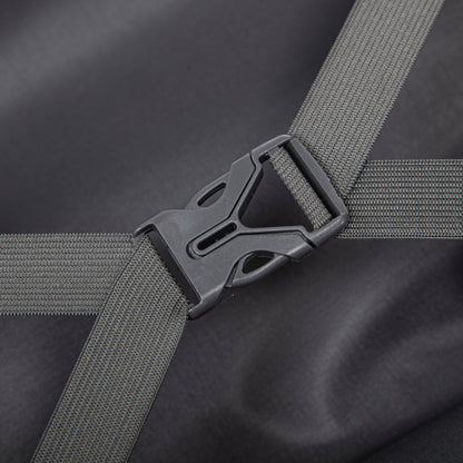 Gray luggage strap with buckle for HouseOfZazla 2pc spinner luggage set on Tampa Home & Garden Store