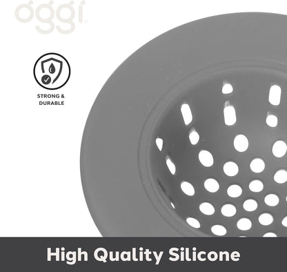 🌀 OGGI Silicone Sink Strainer – Keep Your Drains Clear in Style!