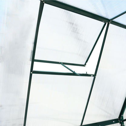 Heavy Duty Polycarbonate Greenhouse Kit and Door