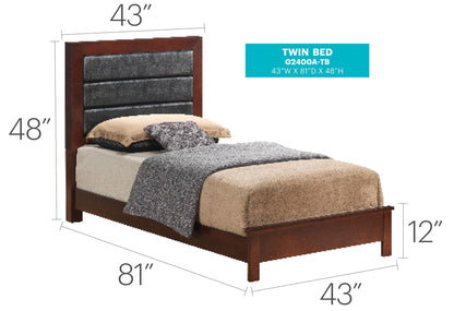 Comfortable Modern Full Bed and Wood Frame