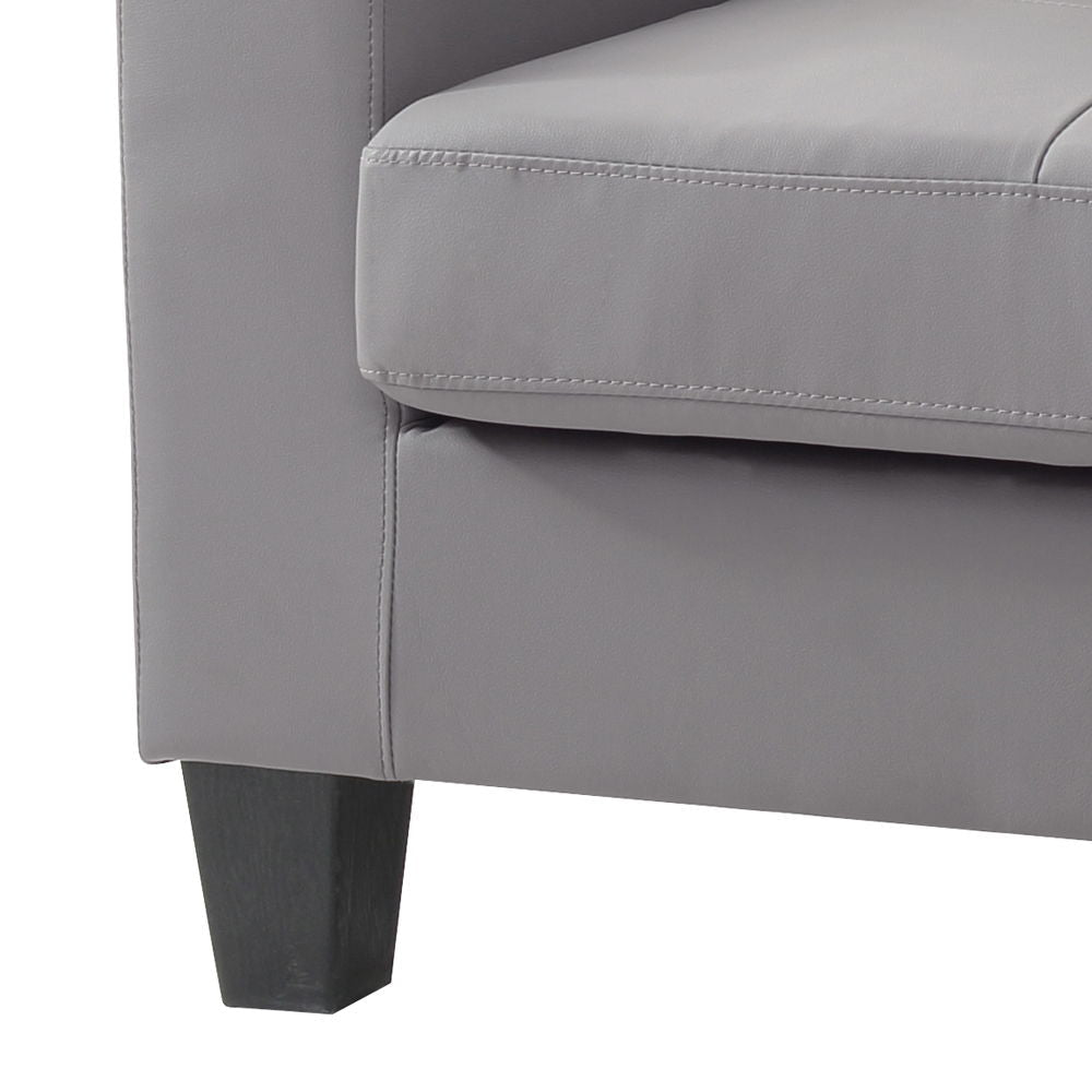 Modern Gray Sofa for Apartments and Dorms