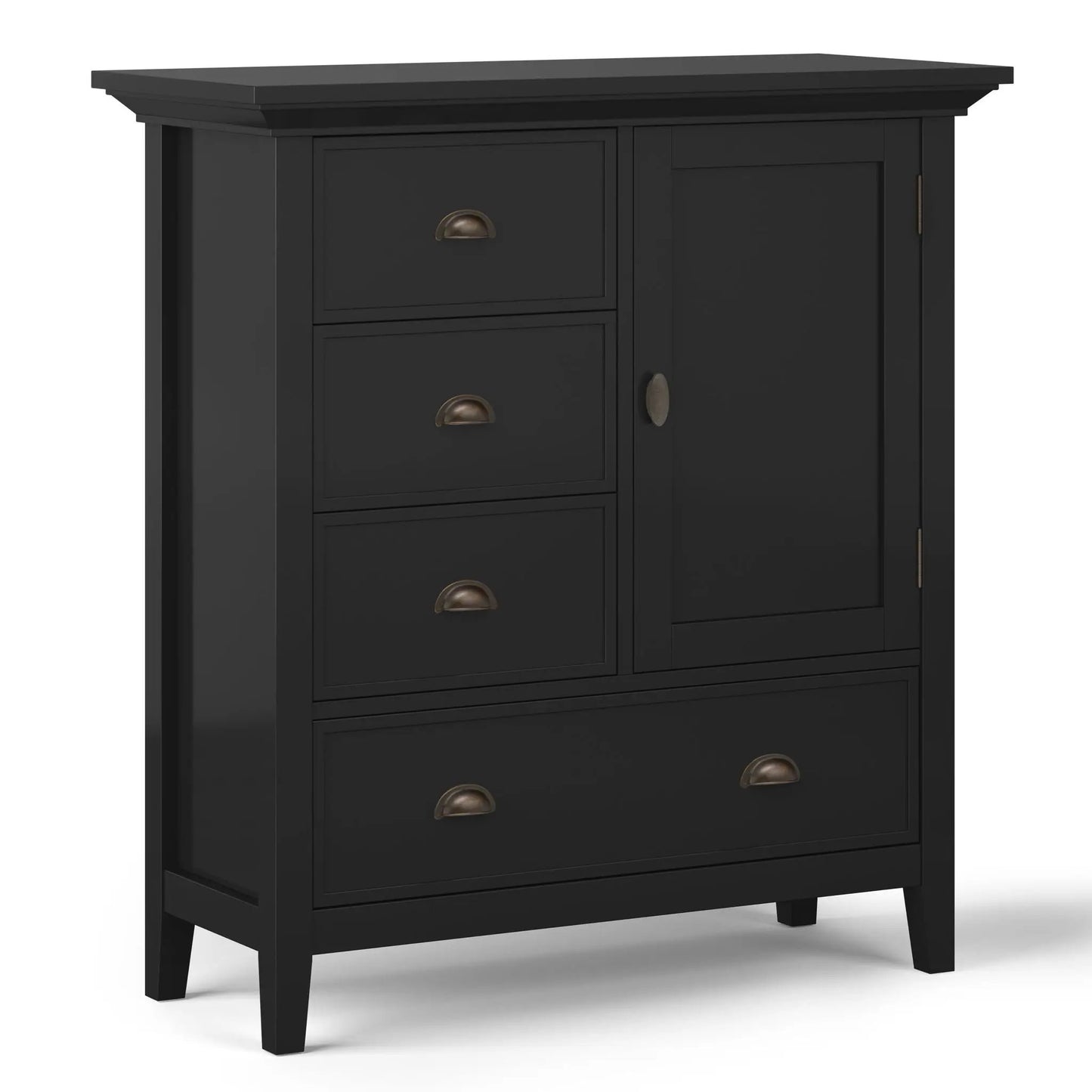 Redmond Handcrafted Solid Wood Storage Cabinet