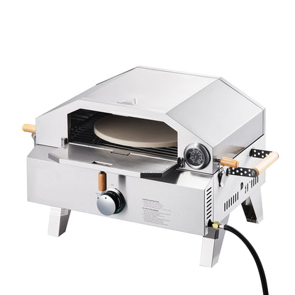 Portable Outdoor 13 Inch Gas Pizza Oven And Grill