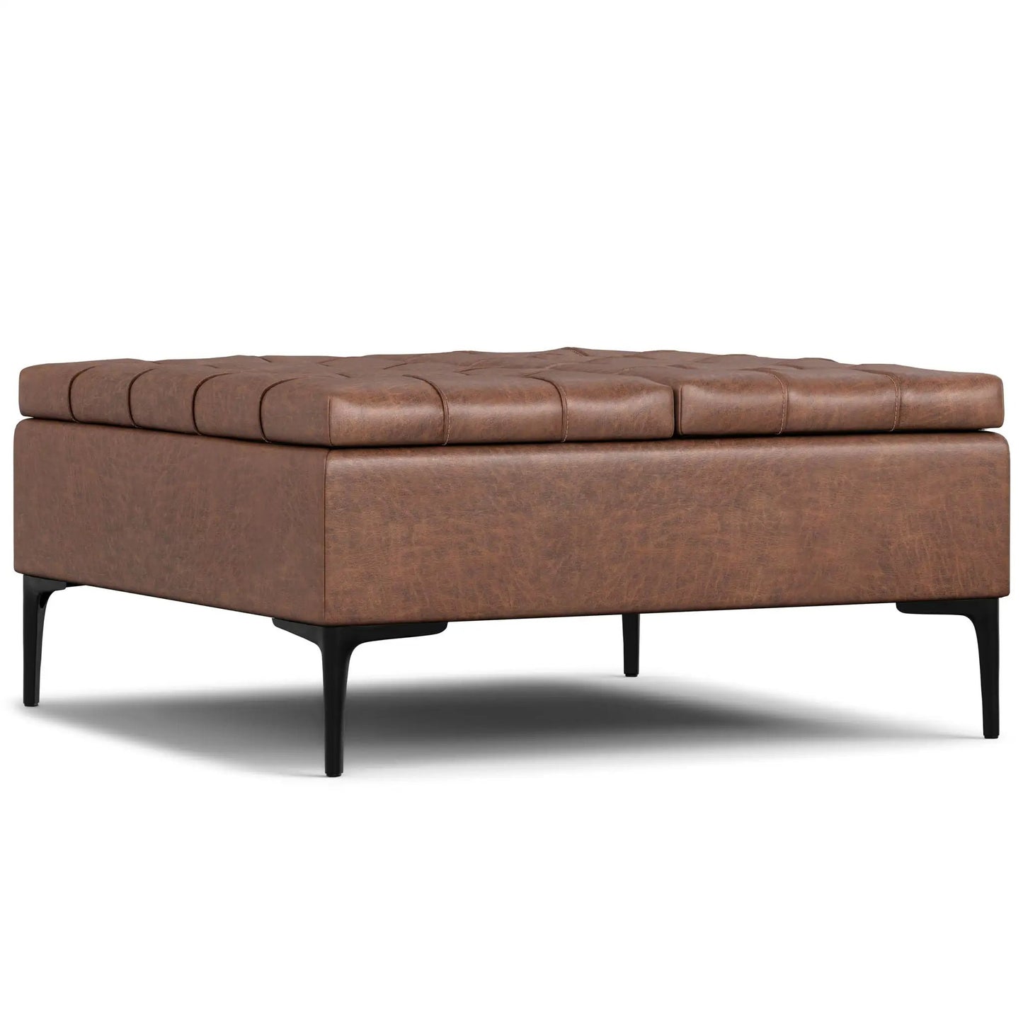 Laura Lift Top Solid Wood Storage Ottoman