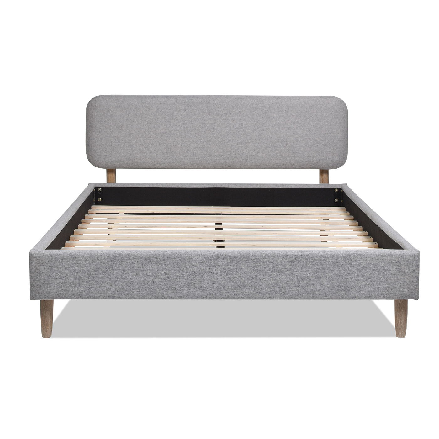 Diego Low Upholstered Platform Bed and Frame
