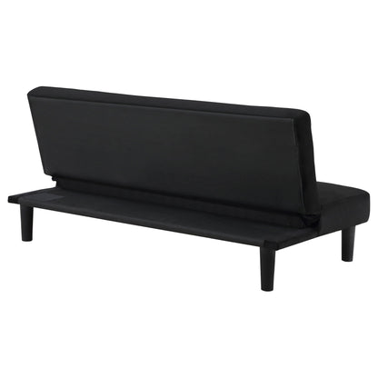 Boston Tufted Armless Convertible Sofa And Bed