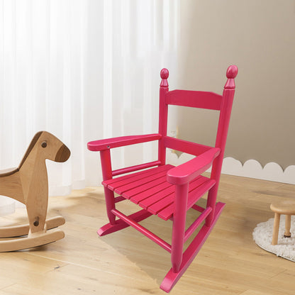 Sturdy Kids Rocking Chair For Indoor Or Outdoor