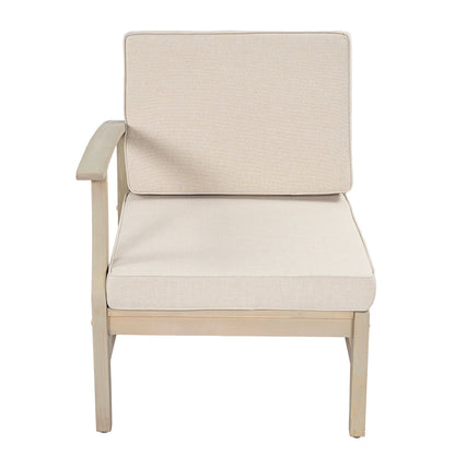Perla Outdoor 8 Seater Sofa and Table Set
