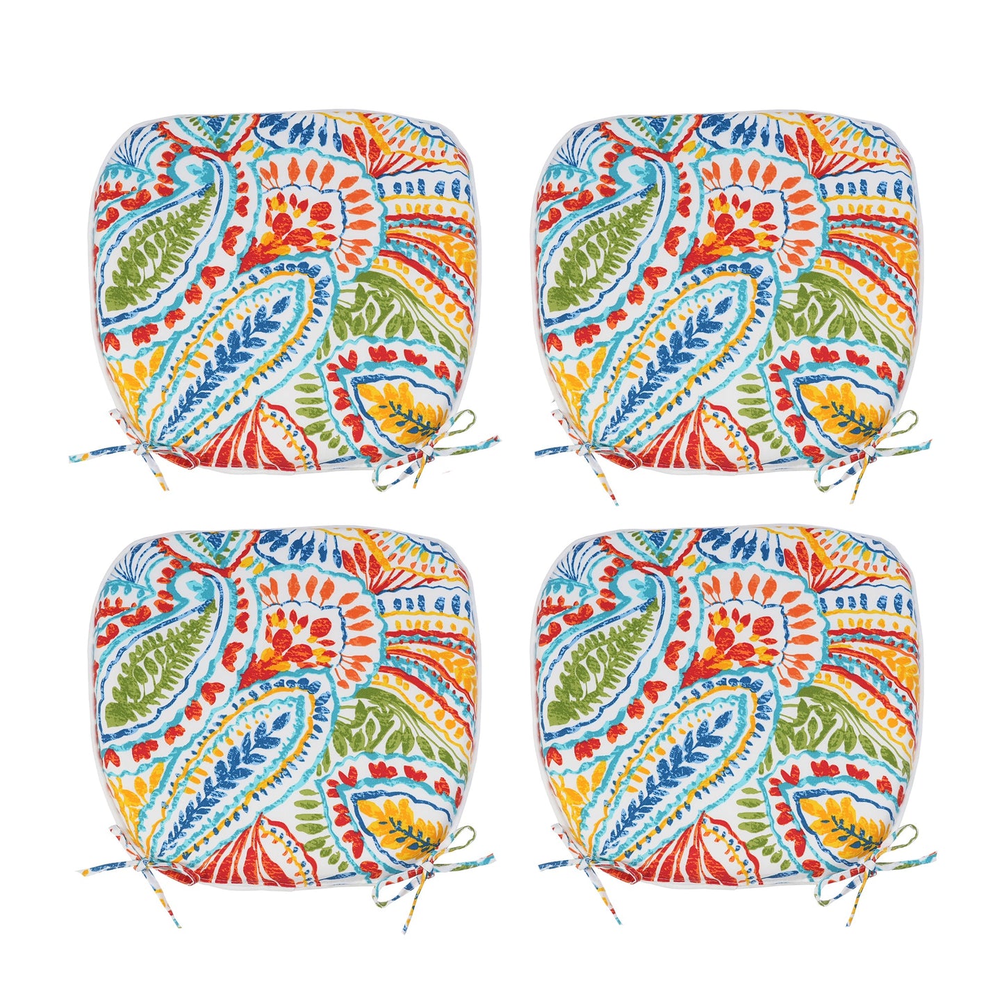 Set of Four Water Repellent Patio Cushions