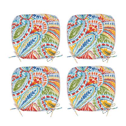 Set of Four Water Repellent Patio Cushions