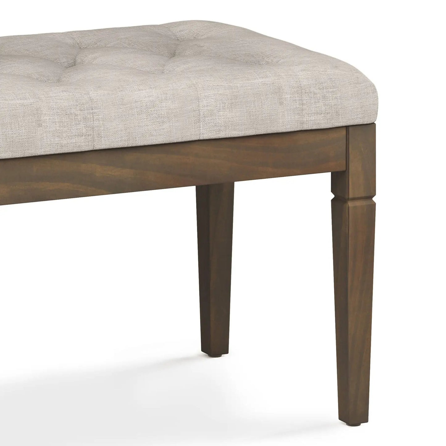 Waverly Upholstered Tufted Ottoman Bench
