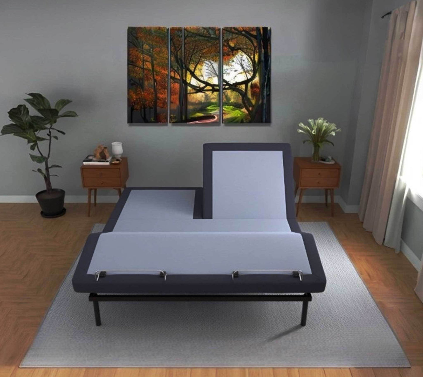 Adjustable Bed Base With Head and Foot Memory