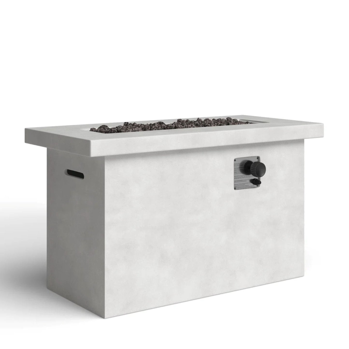 Dual Fuel Propane and Gas Outdoor Fire Pit Table