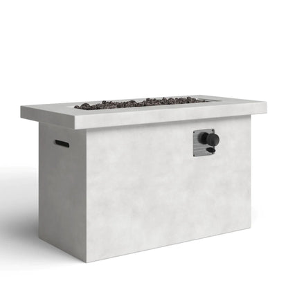 Dual Fuel Propane and Gas Outdoor Fire Pit Table