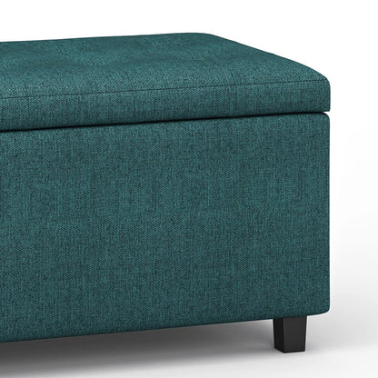 Cosmopolitan Upholstered Storage Ottoman Bench