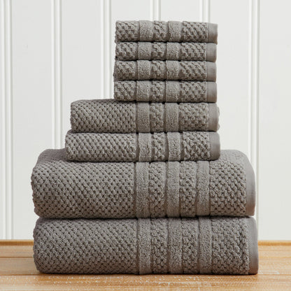 Premium Cotton Checkered Jacquard Towel for Bath
