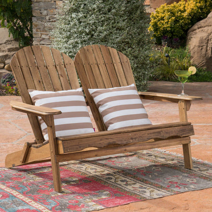 Adirondack Rocking Loveseat For Patio And Garden
