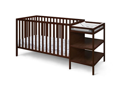 Palmer 3-in-1 Convertible Crib/Changer in dark espresso wood by Unique Piece Furniture on Tampa Home & Garden Store