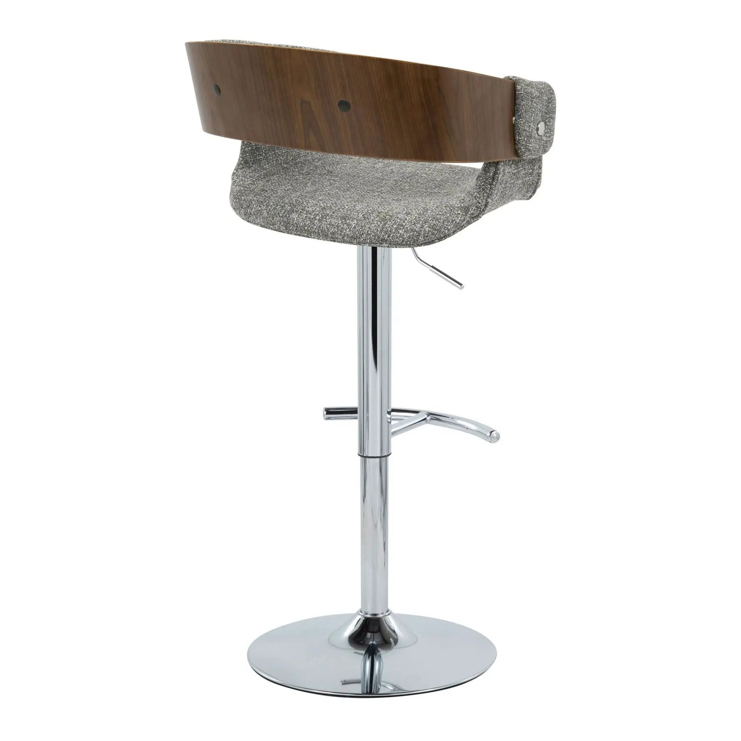 Elisa Mid Century Modern Barstool Swivel Set of 2