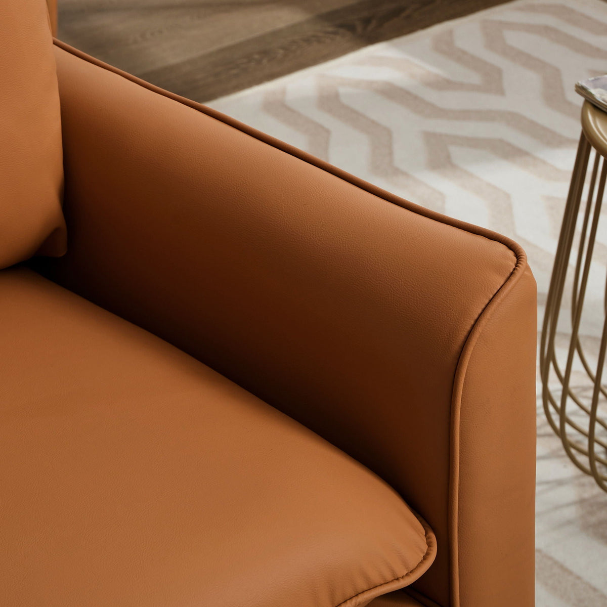 Nordic and Elegant Upholstered Sofa Chair