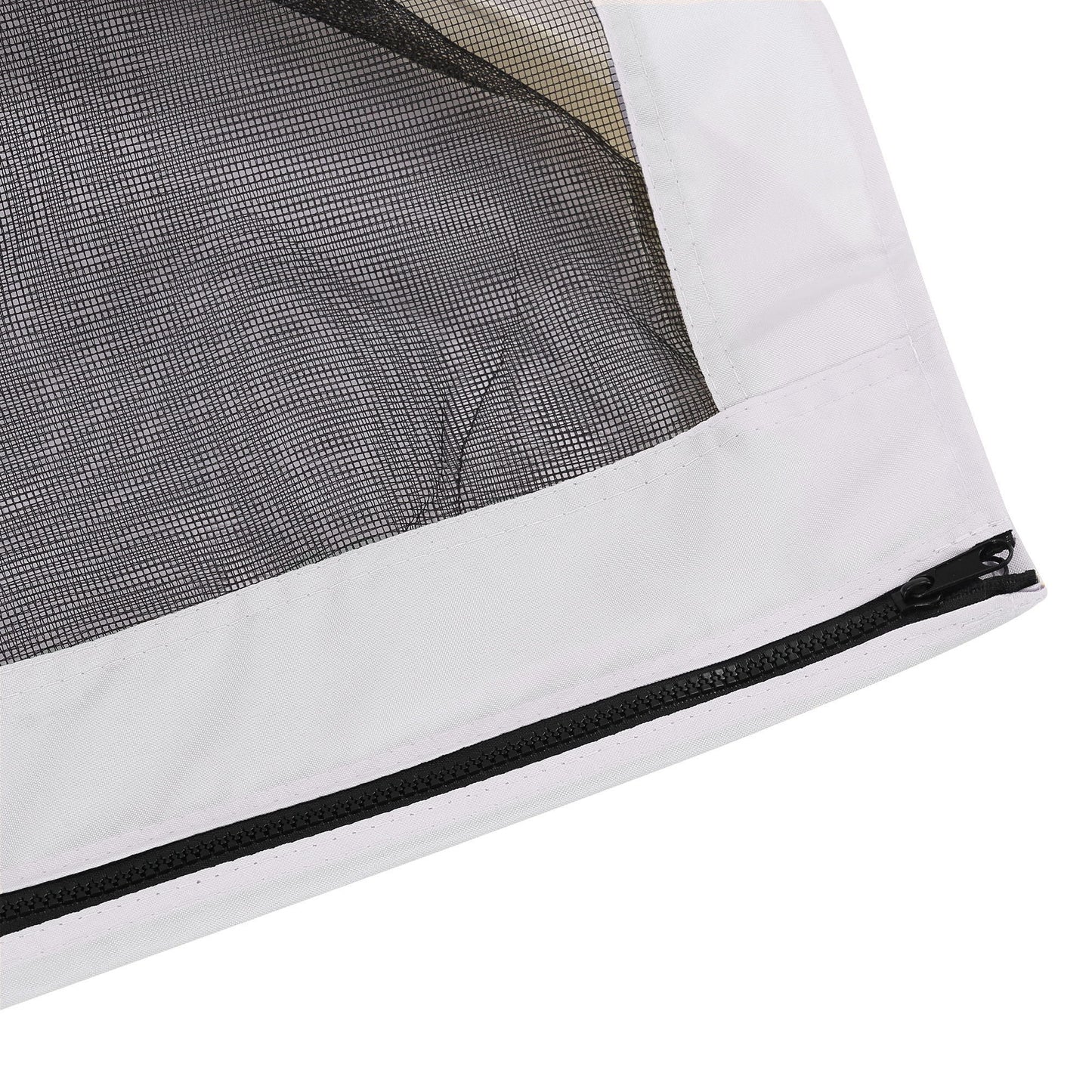 Replacement Mesh Sidewall For Gazebo 10x13 White