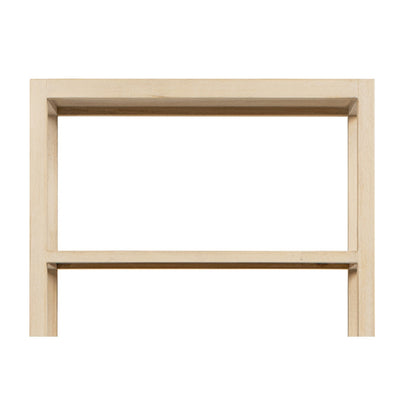 Ellis 71-in reclaimed wood 5-shelf open frame bookcase on Tampa Home & Garden Store