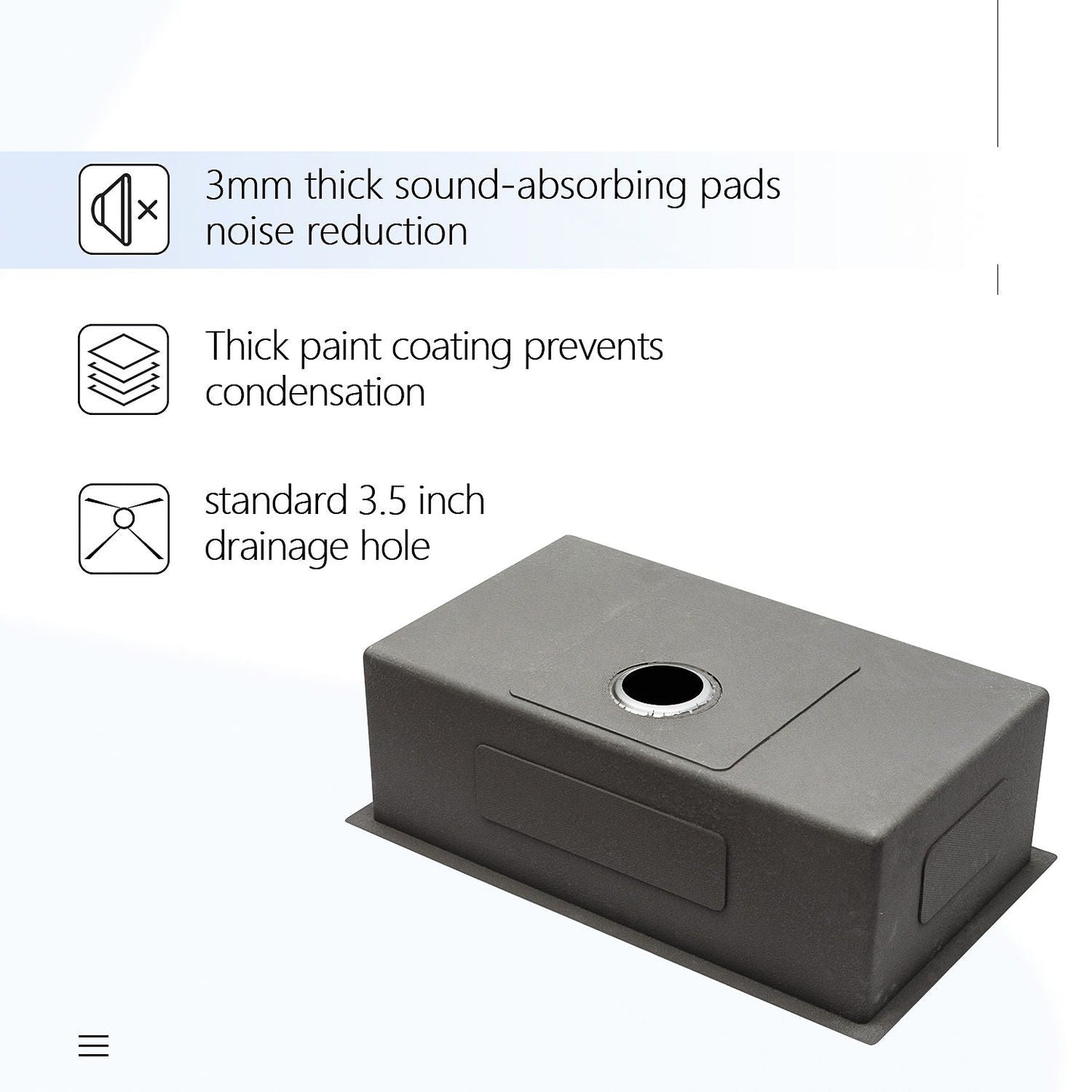 Undermount Kitchen Sink And 16 Gauge Stainless