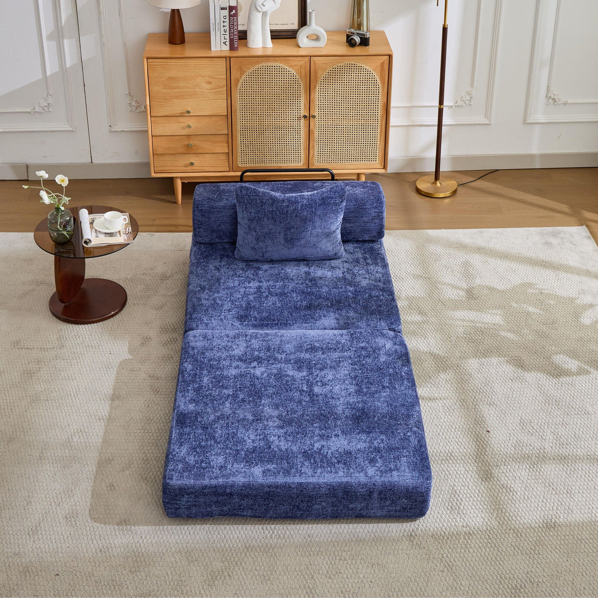 Convertible Floor Sofa Bed and Living Room