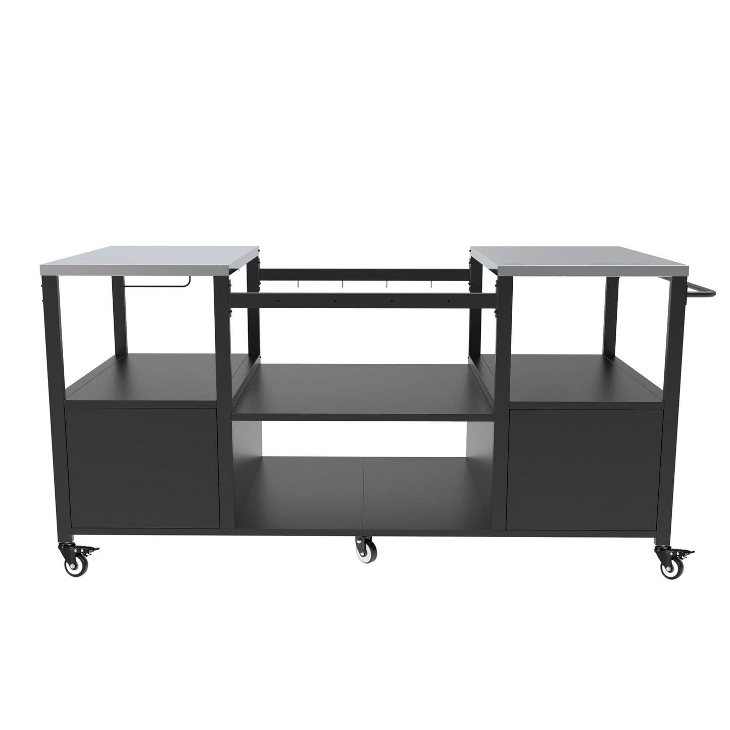 Stainless Steel Outdoor Grill Cart and Table