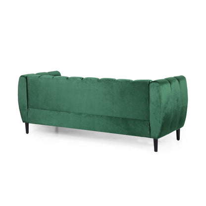 Miranda Velvet 3-Seater Sofa With a Luxe Look