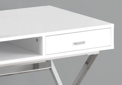 Computer Desk for Home Office with Laptop Storage
