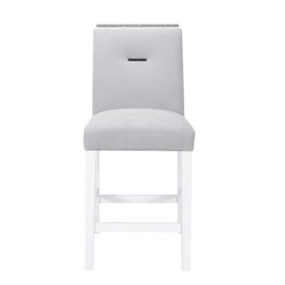 Ariya Bar Stools Set of 2 with Padded Seats