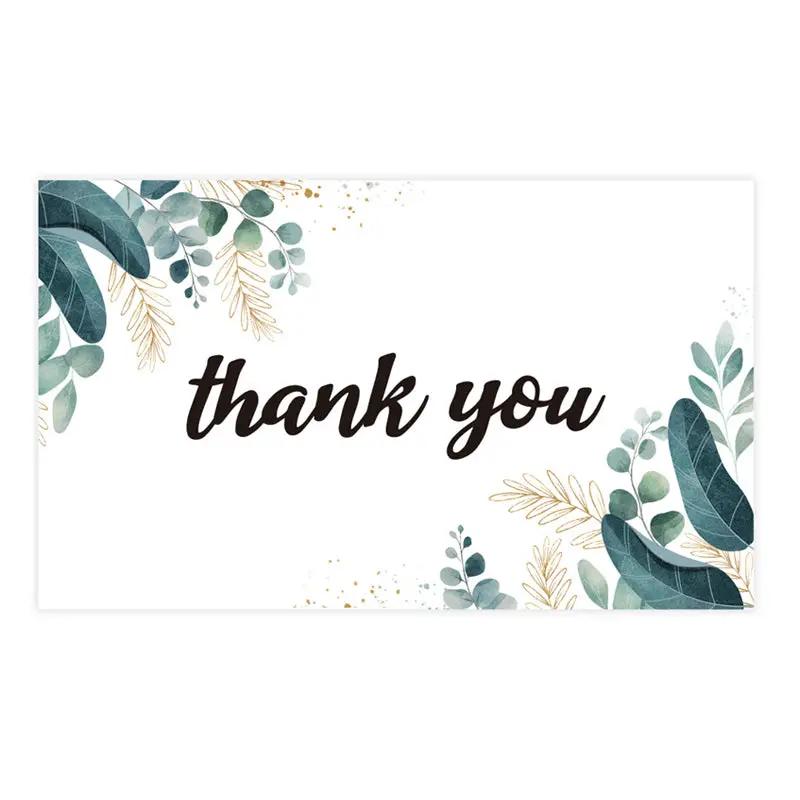 English Holiday Thank You Card for Do It Yourself