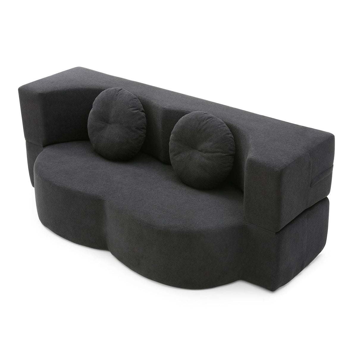 Soft Cotton Folding Sofa Bed and Pillow for Naps