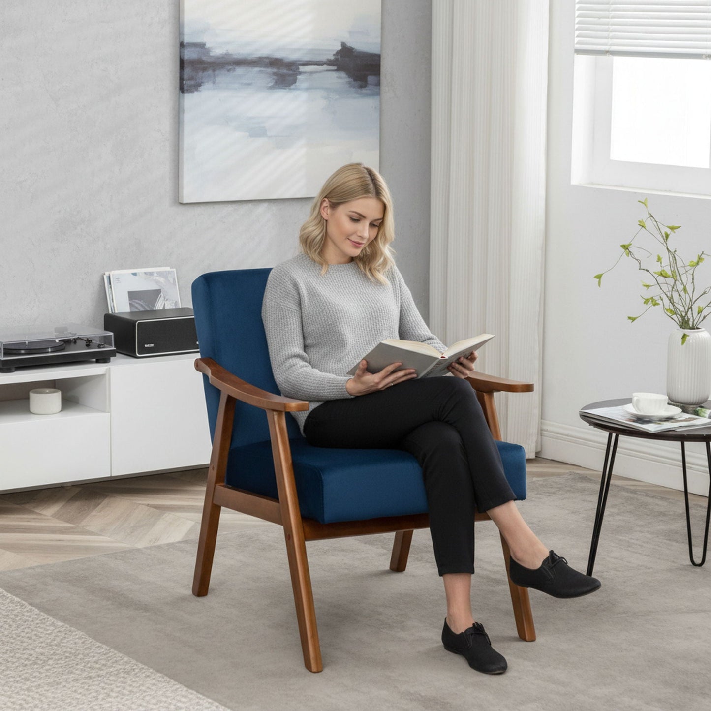 Accent Chair Mid Century Modern for Extra Seating