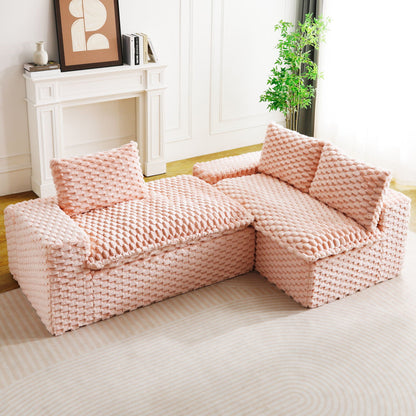Modular Convertible Sofa and Twin Chaise Lounge