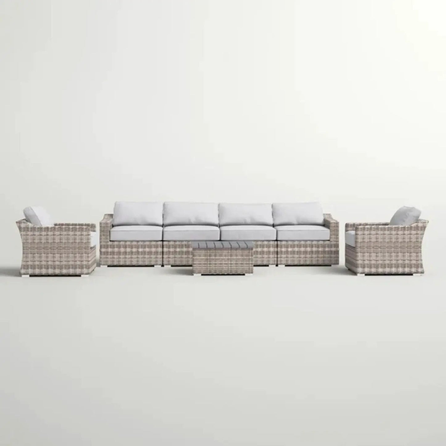 Outdoor Sofa Seating Group with Cushions