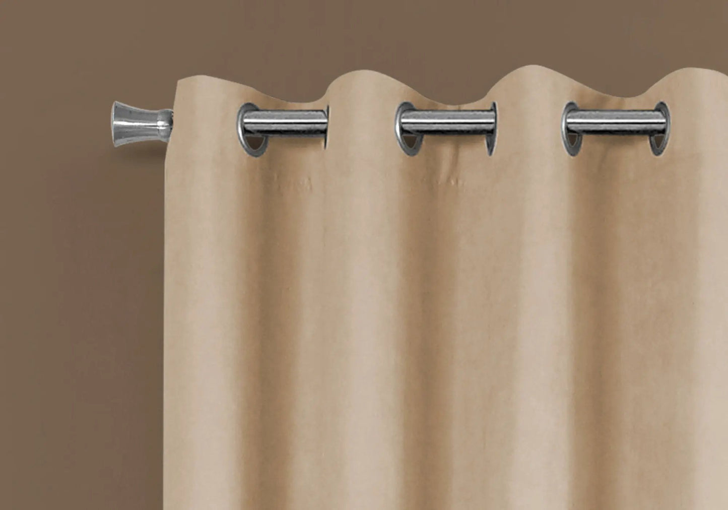 2 Piece Curtain Panel Set Room Darkening Grommet