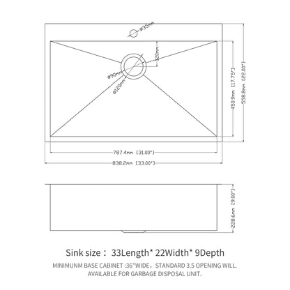 Topmount Brushed Stainless Steel Kitchen Sink