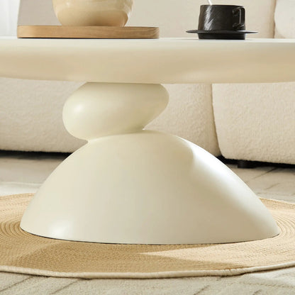 Tibetan Ritual Inspired Lucky Stone Shaped Table