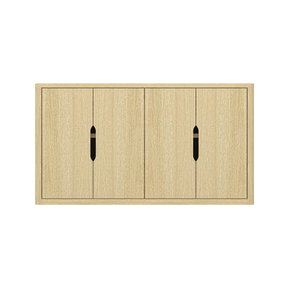 Rivington Sideboard with soft-close doors and adjustable shelves in natural oak finish on Tampa Home & Garden Store
