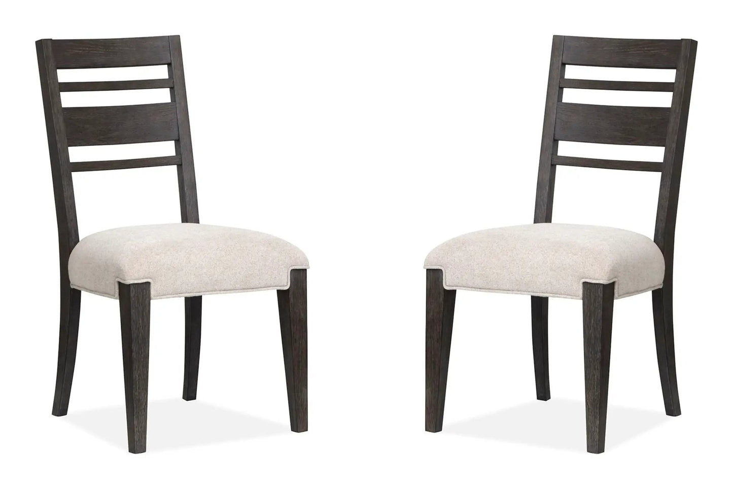Plum Creek Upholstered Side Chair With Wood Back
