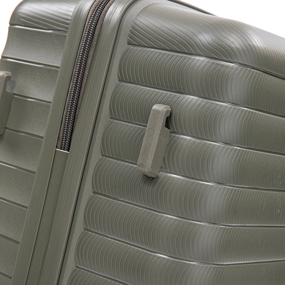 4 Piece Spinner Wheel Luggage Set in green hard-shell case with cosmetic case HouseOfZazla on Tampa Home & Garden Store