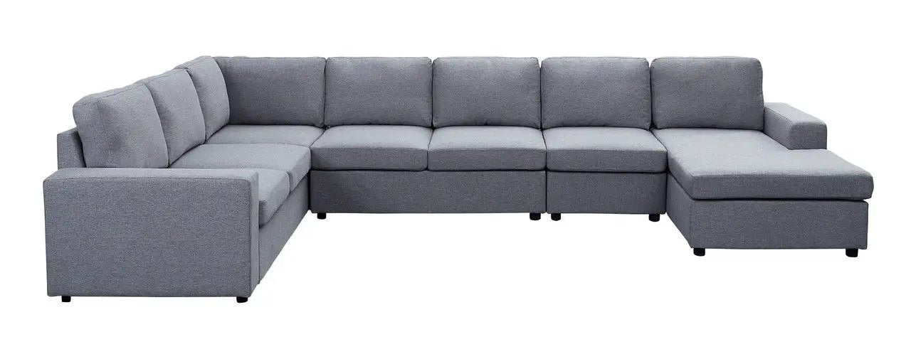 Tifton 7 Seat Reversible Modular Sofa Chaise