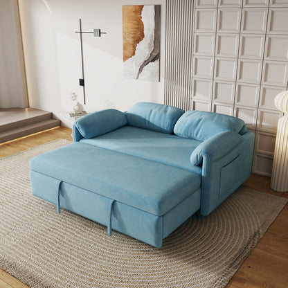 Dual Purpose Sofa and Retractable Queen Bed