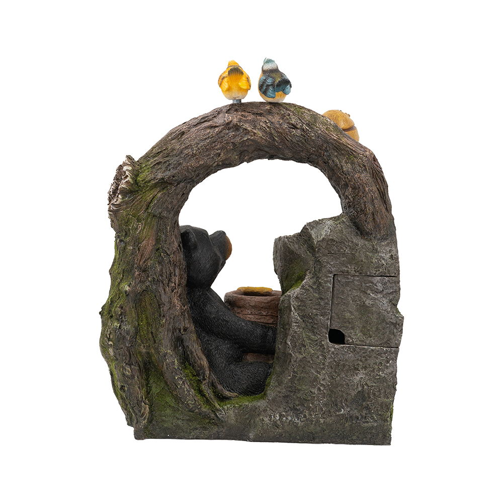 Decorative Woodland Two Tier Fountain for Outdoor