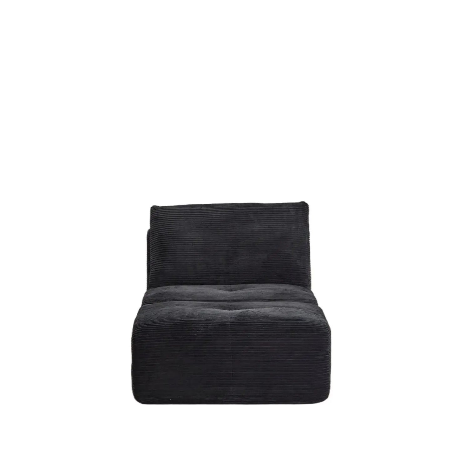Single Chaise Longue With Movable Ottoman