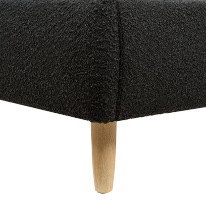 Curved Headboard and Upholstered Platform Bed